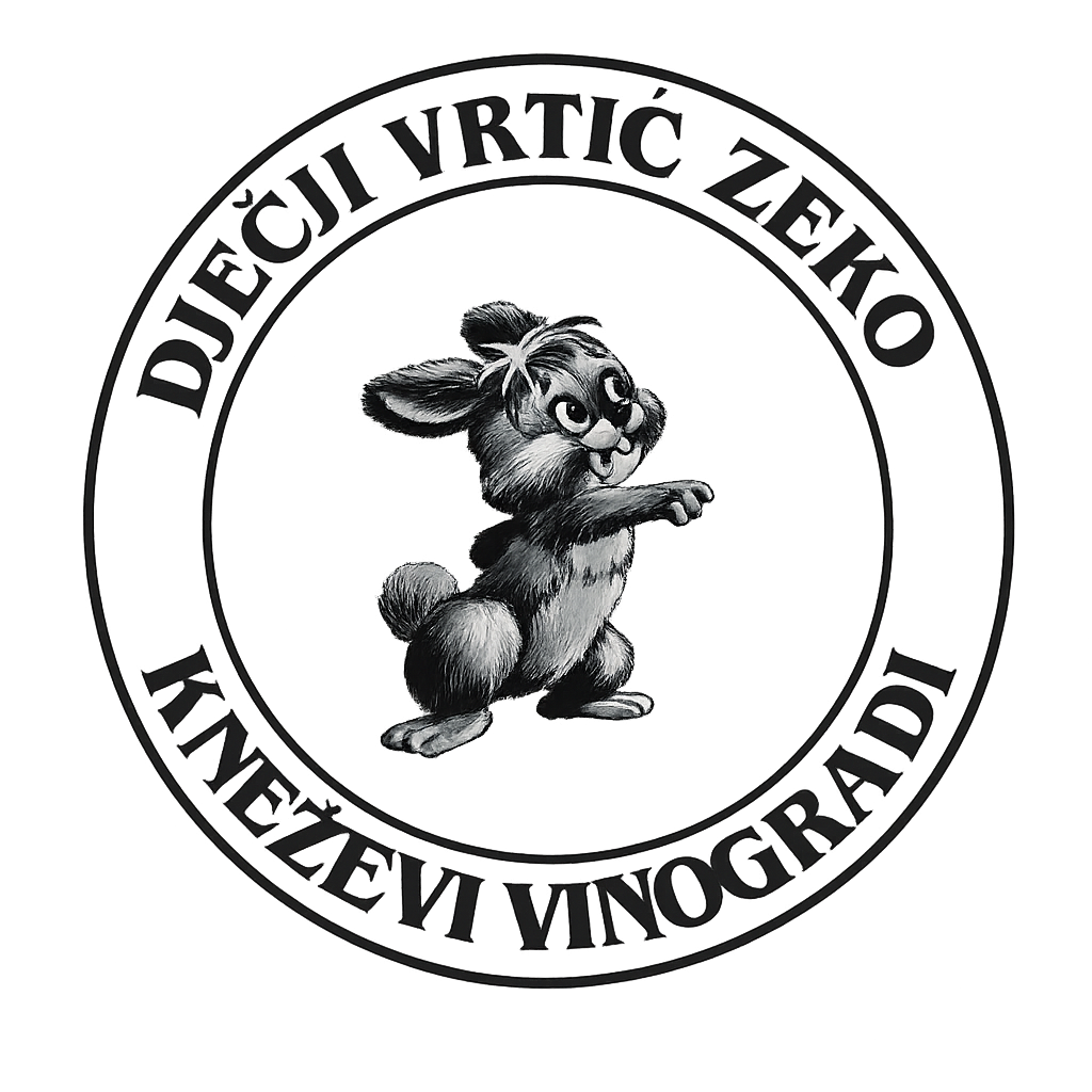 Logotip Dječjeg vrtića Zeko Kneževi Vinogradi